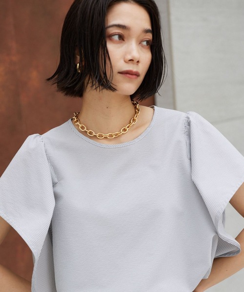 BARNYARDSTORM(バンヤードストーム)の「BARNYARDSTORM / ボリュームチェーンネックレス(ネックレス・レディース・ゴールド/シルバー・FREE)」の8枚目の写真