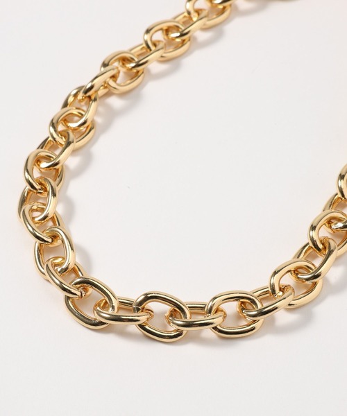 BARNYARDSTORM(バンヤードストーム)の「BARNYARDSTORM / ボリュームチェーンネックレス(ネックレス・レディース・ゴールド/シルバー・FREE)」の13枚目の写真