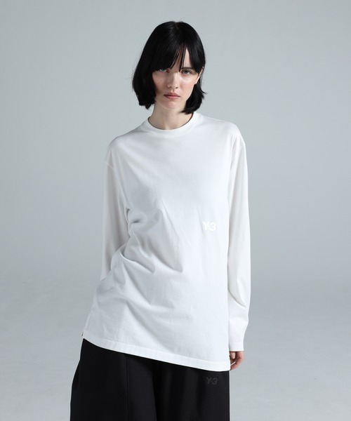 Y-3(ワイスリー)の「U LS TEE(Tシャツ/カットソー・メンズ・ホワイト・X-SMALL/SMALL/MEDIUM/LARGE/X-LARGE)」の6枚目の写真