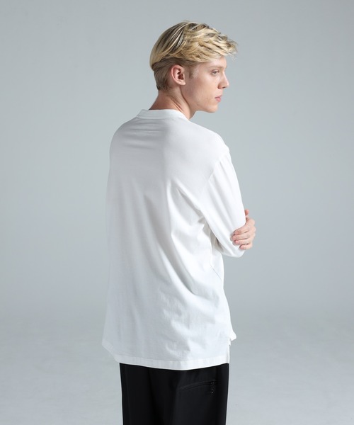 Y-3(ワイスリー)の「U LS TEE(Tシャツ/カットソー・メンズ・ホワイト・X-SMALL/SMALL/MEDIUM/LARGE/X-LARGE)」の5枚目の写真