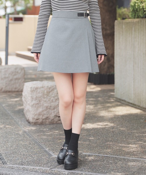 Honeys（ハニーズ）の「サイドプリーツスカート（スカート）」 - WEAR