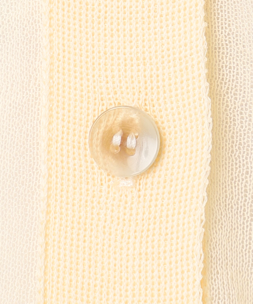 JOURNAL STANDARD（ジャーナルスタンダード）の「2WAYシアーヘンリープルオーバー（ニット/セーター・レディース・アイボリー/ブラウン/ブラック・FREE）」の11枚目の写真