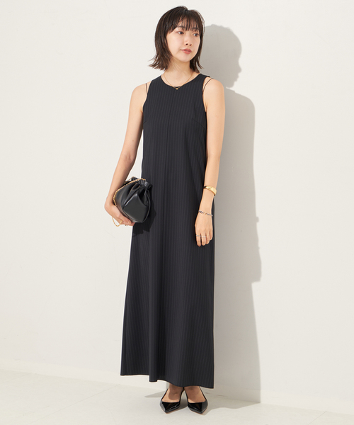 plage RIAM LINENメッシュTANK ワンピース　38サイズ RIAM LINENメッシュTANK ワンピース（ワンピース）｜Plage