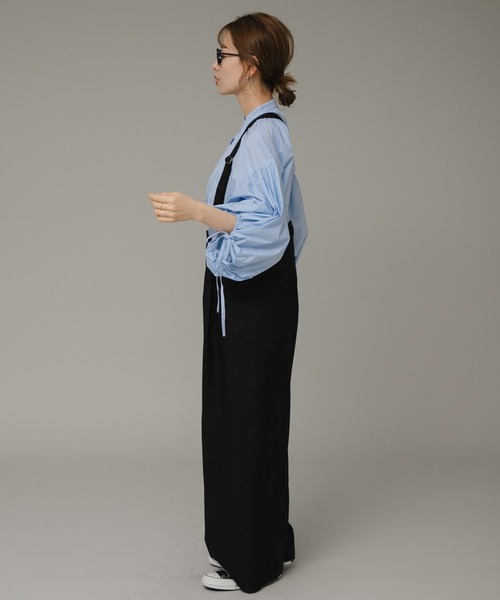 URBAN RESEARCH Sonny Label(アーバンリサーチサニーレーベル)の「ボリュームスリーブリボンブラウス(シャツ/ブラウス・レディース・オフホワイト/ブルー系その他/ストライプ・FREE)」の18枚目の写真