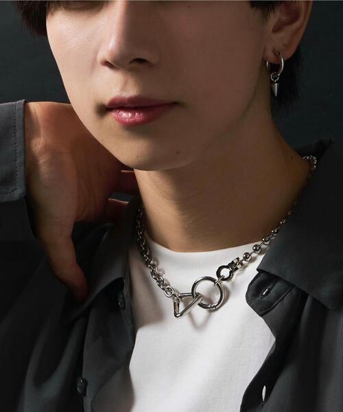 WEGO（ウィゴー）の「WEGO/Mカラビナネックレス（ネックレス・メンズ・その他1/その他2・FREE）」の2枚目の写真