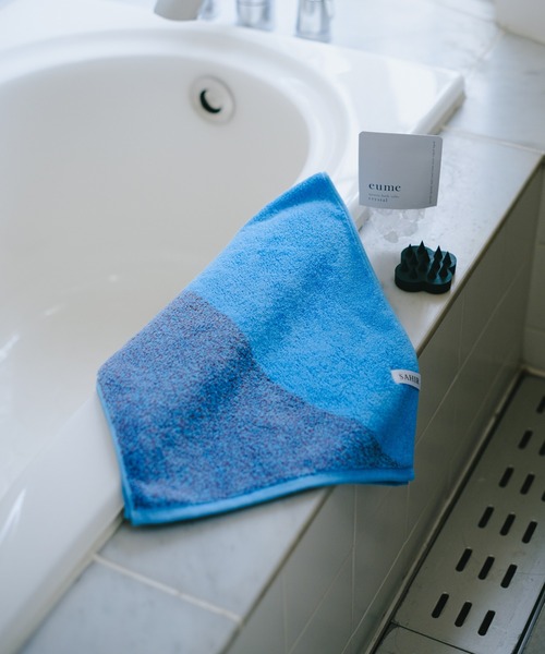 BIRTHDAY BAR(バースデイバー)の「SAHIR フェイスタオル(タオル・レディース・ブルー/ピンク・0)」の2枚目の写真