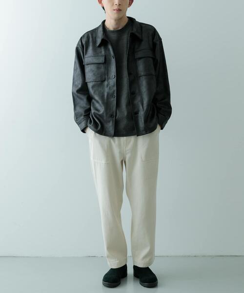 ITEMS URBANRESEARCH（アイテムズ アーバンリサーチ）の「F.L. CPO ジャケット（その他アウター・メンズ・ブラック・LARGE/MEDIUM）」の5枚目の写真
