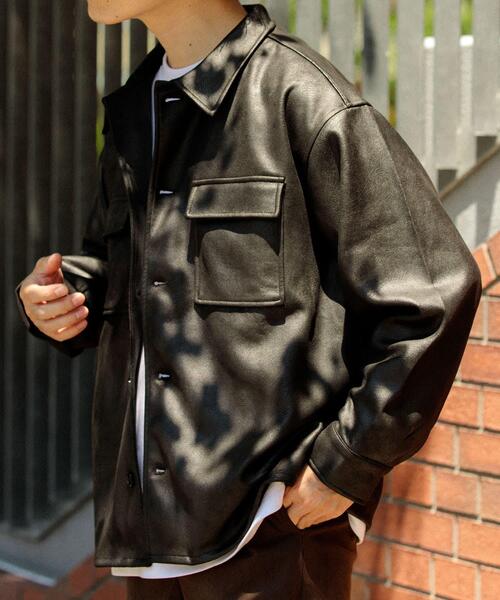 ITEMS URBANRESEARCH（アイテムズ アーバンリサーチ）の「F.L. CPO ジャケット（その他アウター・メンズ・ブラック・LARGE/MEDIUM）」の10枚目の写真