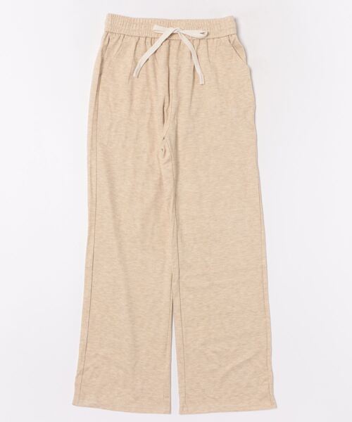 aimoha（アイモハ）の「【Aimoha】ストレートドローストリングカジュアルパンツ（スウェットパンツ・レディース・ブラック/ベージュ/オフホワイト/ライトベージュ・MEDIUM/LARGE）」の7枚目の写真
