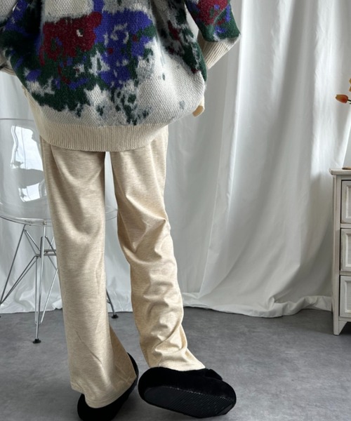 aimoha（アイモハ）の「【Aimoha】ストレートドローストリングカジュアルパンツ（スウェットパンツ・レディース・ブラック/ベージュ/オフホワイト/ライトベージュ・MEDIUM/LARGE）」の20枚目の写真