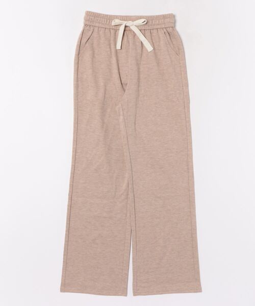 aimoha（アイモハ）の「【Aimoha】ストレートドローストリングカジュアルパンツ（スウェットパンツ・レディース・ブラック/ベージュ/オフホワイト/ライトベージュ・MEDIUM/LARGE）」の6枚目の写真
