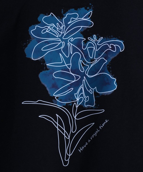 ANPAS（アンパス）の「Fleece Lining Back Print Floral Pattern Oversized SweatShirt/裏起毛 バックプリント フラワー プリント オーバーサイズ スウェット トップス トレーナー メンズ（スウェット・メンズ・ブラック系その他3/ホワイト系その他3/ホワイト系その他/ホワイト系その他2/ブラック系その他/ブラック系その他2・L/M）」の21枚目の写真