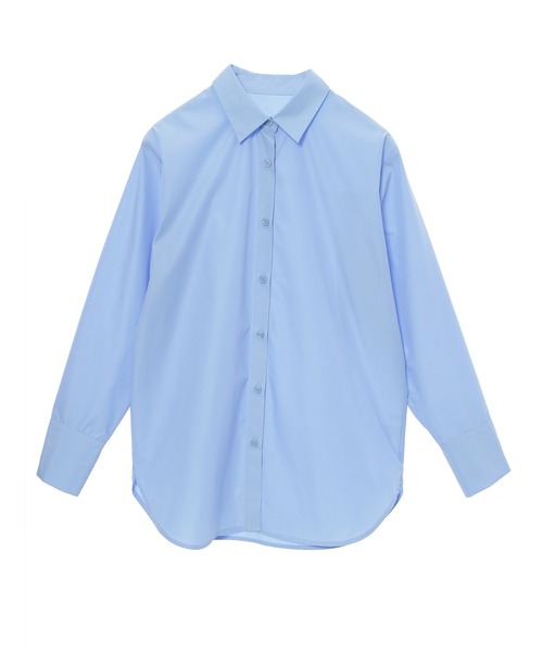 Edit Sheen（エディットシーン）の「ロングカフスデザインシャツ（シャツ/ブラウス・レディース・ブルー/オフホワイト・M）」の14枚目の写真