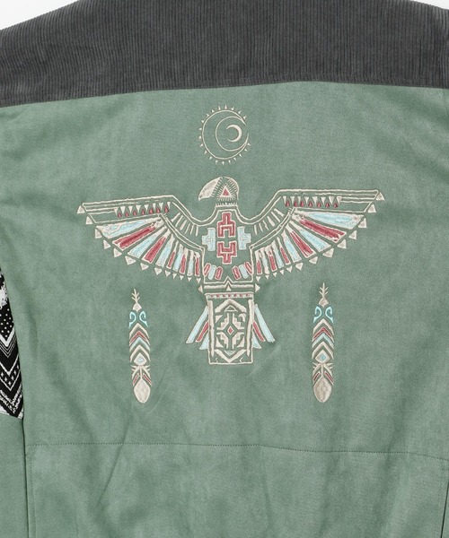 チャイハネ（チャイハネ）の「【チャイハネ】イーフェパッチワークジャケット（ブルゾン・レディース・マスタード/カーキ/ベージュ・FREE）」の20枚目の写真