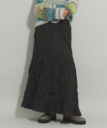 Ray BEAMS | ワッシャー プリーツ スカート(スカート)