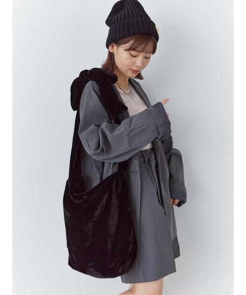 ehka sopo（エヘカソポ）の「センタープレスショートパンツ(セットアップ可)（その他パンツ・レディース・グレー/チャコールグレー/ベージュ・F）」の5枚目の写真