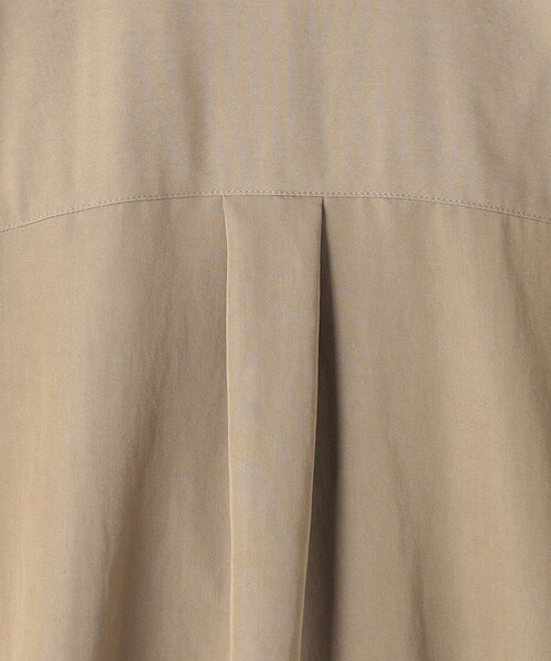 green label relaxing（グリーンレーベルリラクシング）の「襟付き ワイド 7分袖 シャツ（シャツ/ブラウス・レディース・ホワイト/ベージュ/ネイビー・FREE）」の18枚目の写真