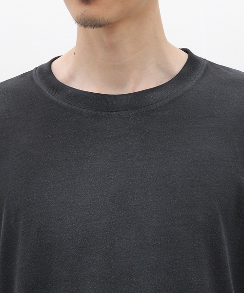 WISM(ウィズム)の「【INTODUSK / イントゥダスク】OVERSIZED LS TEE(Tシャツ/カットソー・メンズ・ブラック・MEDIUM/LARGE)」の6枚目の写真