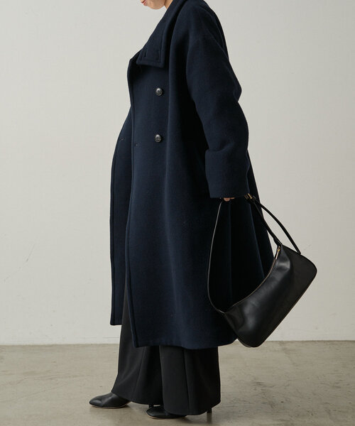 【セール】スタンドカラーウールコート（その他アウター）｜LOUNGEDRESS（ラウンジドレス）