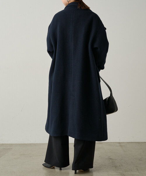 【セール】スタンドカラーウールコート（その他アウター）｜LOUNGEDRESS（ラウンジドレス）