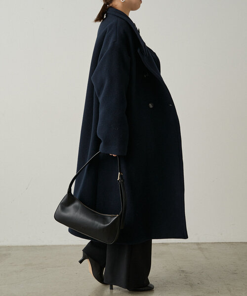 【セール】スタンドカラーウールコート（その他アウター）｜LOUNGEDRESS（ラウンジドレス）