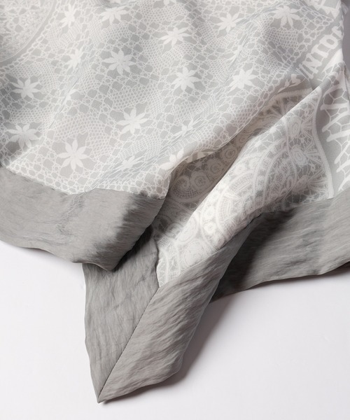 mintdesigns（ミントデザインズ）の「LACE COLLAGE CAMISOLE / レースコラージュキャミソール（キャミソール・レディース・ブラック/グレー・2）」の13枚目の写真