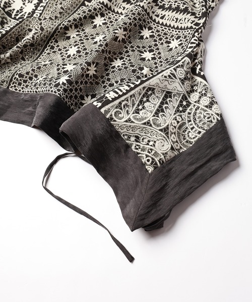 mintdesigns（ミントデザインズ）の「LACE COLLAGE CAMISOLE / レースコラージュキャミソール（キャミソール・レディース・ブラック/グレー・2）」の17枚目の写真