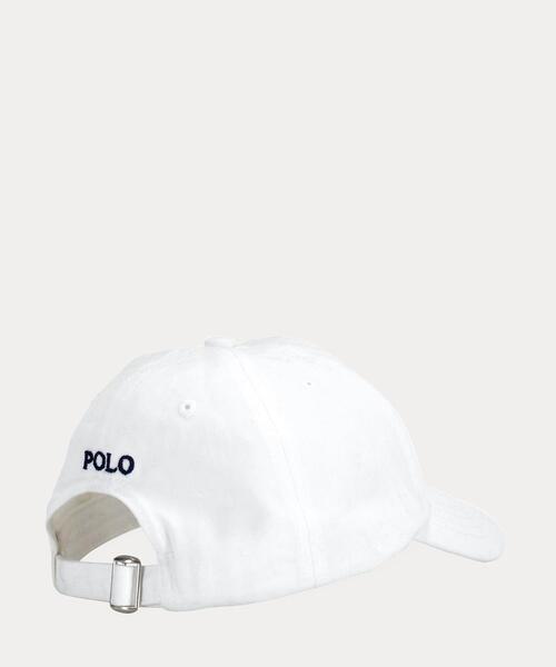 POLO RALPH LAUREN CHILDRENSWEAR（ポロ ラルフ ローレン チルドレンズウェア）の「コットン チノ ベースボール キャップ（キャップ・キッズ・ホワイト・ONE）」の2枚目の写真
