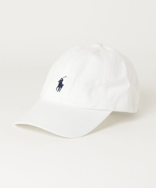 POLO RALPH LAUREN CHILDRENSWEAR（ポロ ラルフ ローレン チルドレンズウェア）の「コットン チノ ベースボール キャップ（キャップ・キッズ・ホワイト・ONE）」の3枚目の写真