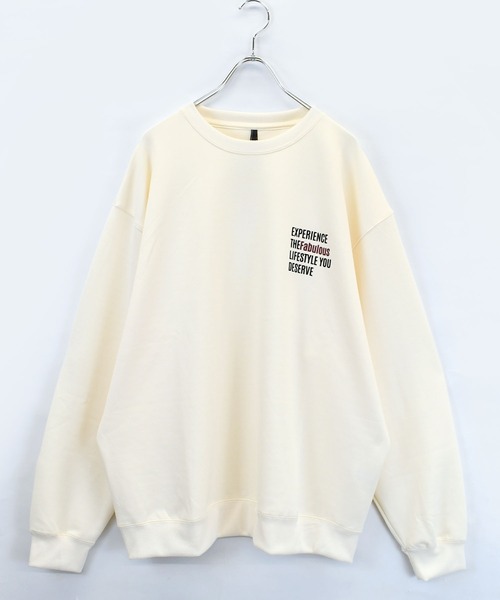 おしゃれスタ(オシャレスタ)の「cardboard knit crew neck design cutsew/ダンボールニット クルーネック デザイン カットソー オーバーサイズ メンズ レディース(スウェット・メンズ・グレー/ホワイト系その他/ブラック系その他2/グレー系その他/ホワイト系その他2/ブラック系その他/ブラック/ホワイト/チャコールグレー・XL/L/M)」の17枚目の写真