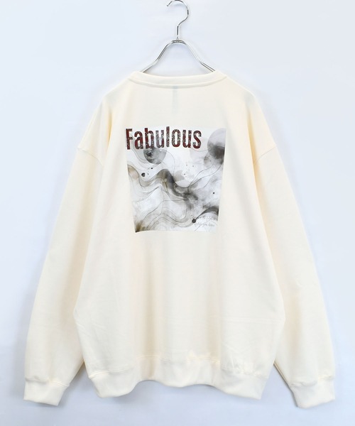 おしゃれスタ(オシャレスタ)の「cardboard knit crew neck design cutsew/ダンボールニット クルーネック デザイン カットソー オーバーサイズ メンズ レディース(スウェット・メンズ・グレー/ホワイト系その他/ブラック系その他2/グレー系その他/ホワイト系その他2/ブラック系その他/ブラック/ホワイト/チャコールグレー・XL/L/M)」の18枚目の写真