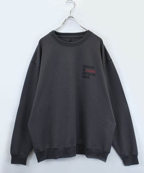 おしゃれスタ(オシャレスタ)の「cardboard knit crew neck design cutsew/ダンボールニット クルーネック デザイン カットソー オーバーサイズ メンズ レディース(スウェット・メンズ・グレー/ホワイト系その他/ブラック系その他2/グレー系その他/ホワイト系その他2/ブラック系その他/ブラック/ホワイト/チャコールグレー・XL/L/M)」の21枚目の写真