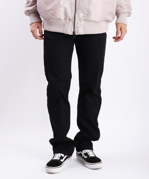 WESTSEA(ウエストシー)の「裏フリース ツイルストレッチ ボンディングパンツ(その他パンツ・メンズ・チャコール/ネイビー/ベージュ/ブラック/カーキ・76/79/82)」の2枚目の写真