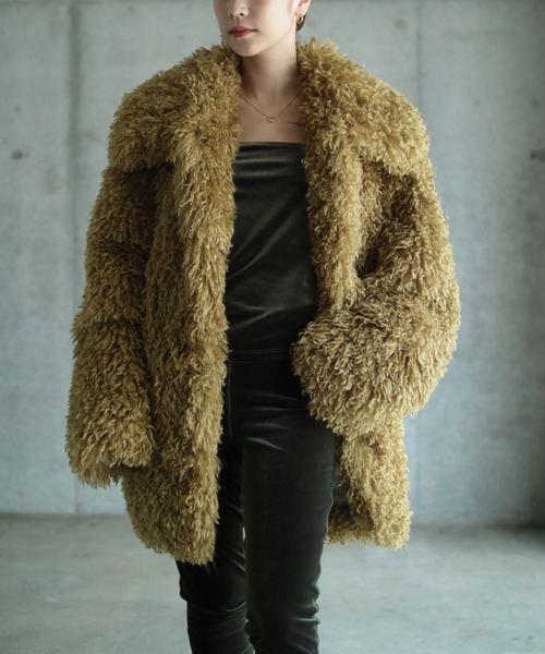 ☆状態良好☆Jakke ジャッキー ファーコート ロングコート sizeS jakke.(ジャッキー)】毎年人気のフェイクファーコートが販売