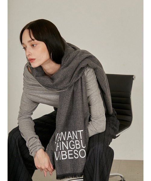 【セール】メッセージストール（ストール/ショール）｜styling/（スタイリング）