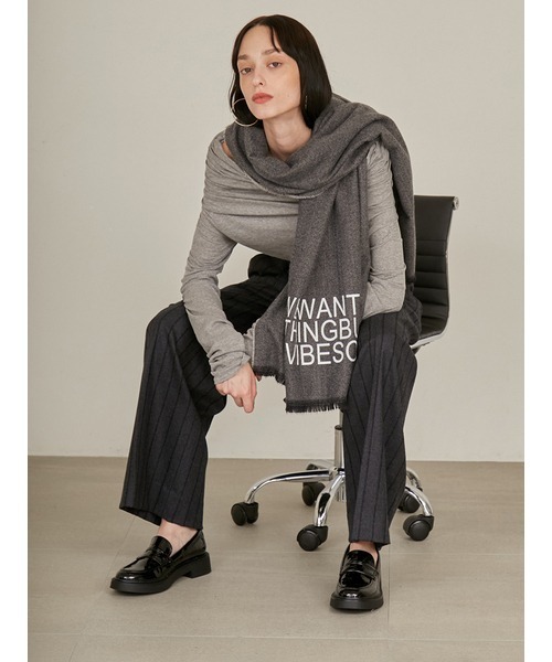 【セール】メッセージストール（ストール/ショール）｜styling/（スタイリング）