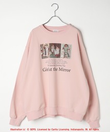 LEPSIM | 【The Saturday Evening Post】イラストスウェット　150333(スウェット)