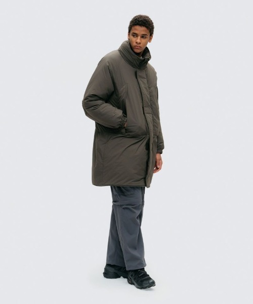 WILD THINGS（ワイルドシングス）の「【WILD THINGS】MONSTER PARKA [WT242-01]（ダウンジャケット/コート・メンズ・ブラック/カーキ/ベージュ・S/M/L）」の5枚目の写真