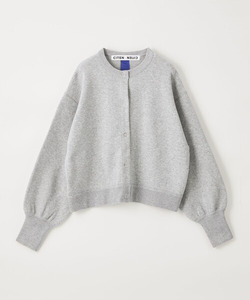 CITEN(シテン)の「<CITEN>スウェットライクニットカーディガン(カーディガン/ボレロ・レディース・ダークグレー/ライトグレー/ライトブルー/コバルトブルー・FREE)」の18枚目の写真