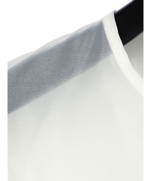MIDIUMISOLID(ミディウミソリッド)の「MIDIUMISOLID for Ladies シアースキッパープルオーバー(Tシャツ/カットソー・レディース・アイボリー/イエロー/ブラック・FREE)」の5枚目の写真