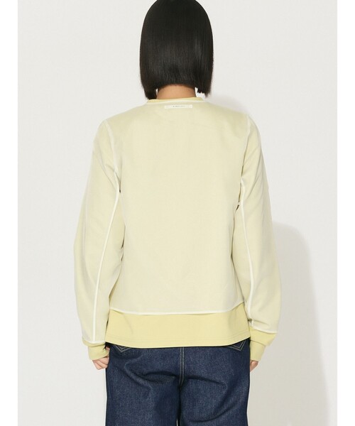 MIDIUMISOLID(ミディウミソリッド)の「MIDIUMISOLID for Ladies シアースキッパープルオーバー(Tシャツ/カットソー・レディース・アイボリー/イエロー/ブラック・FREE)」の10枚目の写真