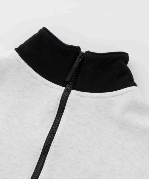 SEA（シー）の「SEA SPORTS バイカラー ハーフジッププルオーバー（スウェット・レディース・グレー/チャコールグレー/ネイビー・ONE SIZE）」の15枚目の写真