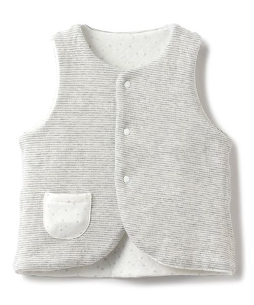 【セール】スターダストキルトリバーシブルベスト（ベスト）｜Sophie la girafe（ソフィーラジラフ）