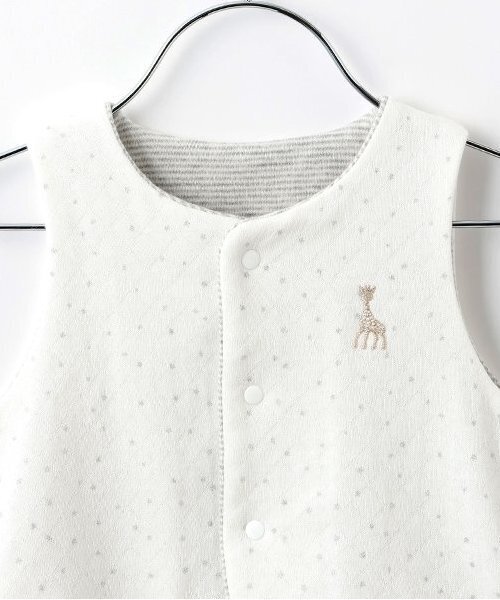 【セール】スターダストキルトリバーシブルベスト（ベスト）｜Sophie la girafe（ソフィーラジラフ）