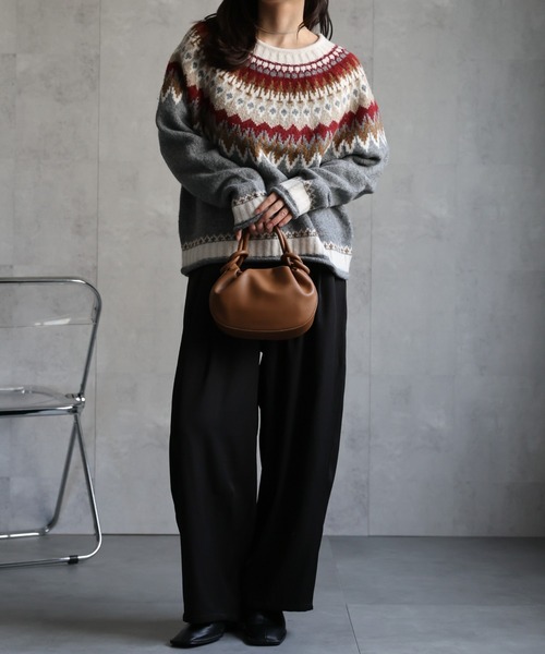 ノルディックオーバーニット トゥデイフル ♡ TODAYFUL ノルディックオーバーニット