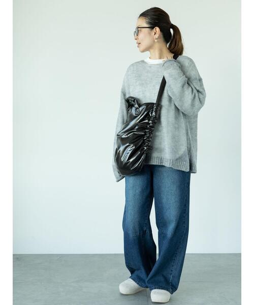 Lugnoncure(ルノンキュール)の「クロスボディバッグ(ハンドバッグ・レディース・ブラック/レッド/シルバー・F)」の5枚目の写真