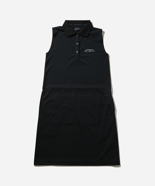 Saturdays Golf(サタデーズゴルフ)の「Cutline Basic Polo Onepiece | WOMEN(ワンピース・レディース・グレー/ブラック・M/S)」の15枚目の写真