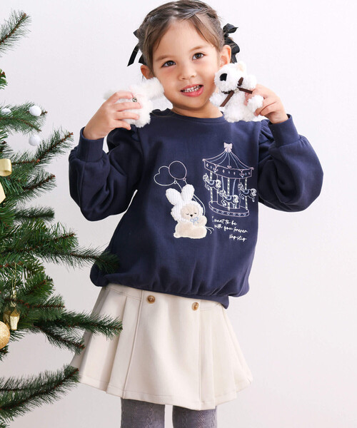 SLAP SLIP（スラップスリップ）の「裏起毛可愛いモチーフパッチ