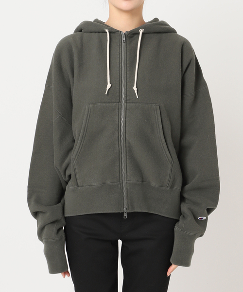 CHAMPION JOURNAL STANDARD HOLIDAY パーカー CHAMPION×JOURNAL STANDARD】by HOLIDAY REVERSE WEAVE ZIP