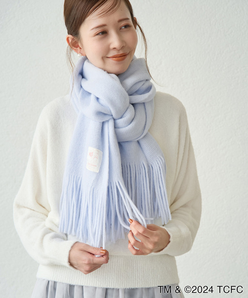 ROPE' PICNIC（ロペピクニック）の「☆【Care Bears(ケアベア)×ROPE' PICNIC】ソフトタッチフラッフィーマフラー/静電気防止（マフラー・レディース・チャコールグレー/ピンク/キナリ/ブラウン系その他2/ブルー系その他4・FREE）」の21枚目の写真